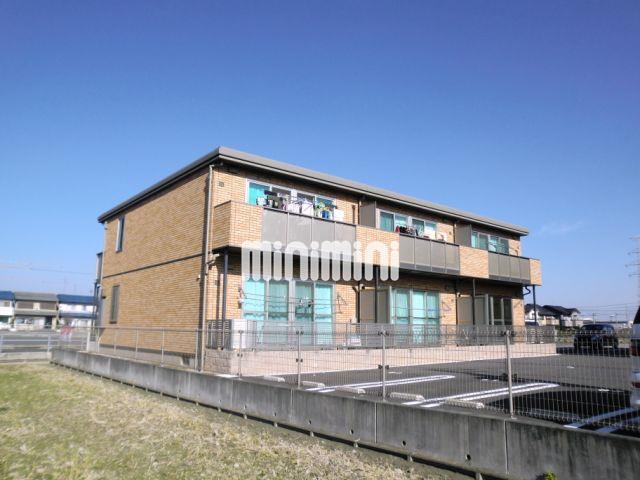 建物外観　レンガ調のお洒落な外観。