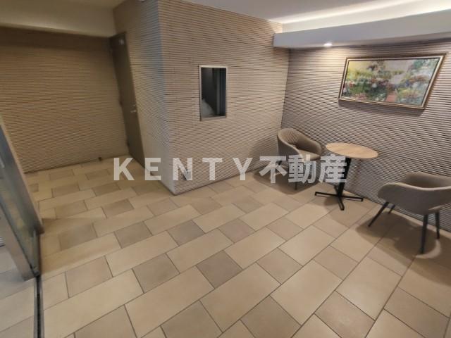 ロビー　落ち着いたロビーです