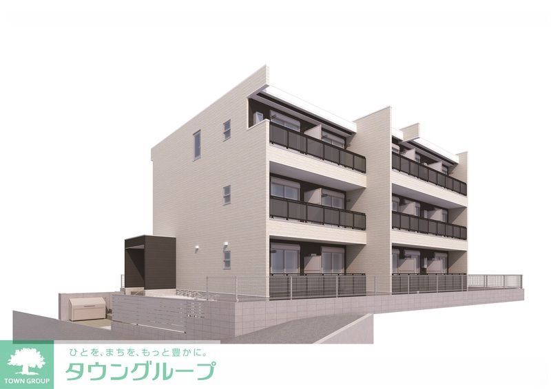 建物外観　パース