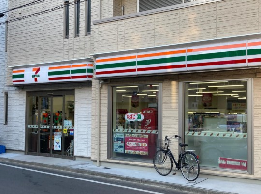 コンビニ　セブンイレブン川崎武蔵新城南店（コンビニ）まで168m
