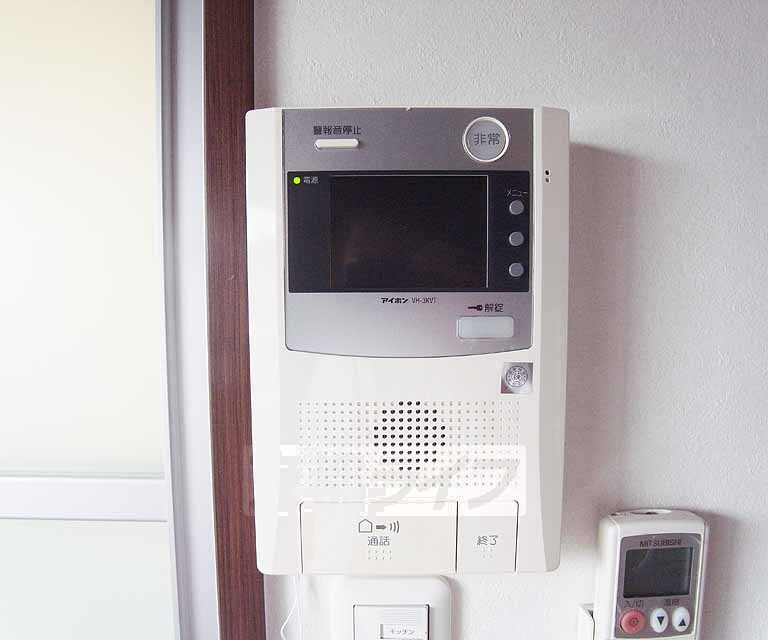 セキュリティ　誰が来ても安心ですね。