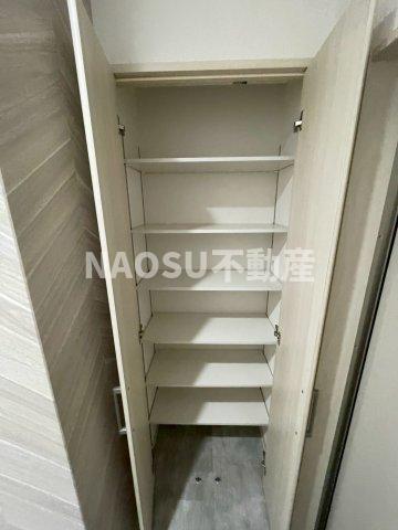 収納　十分な収納スペースがあります