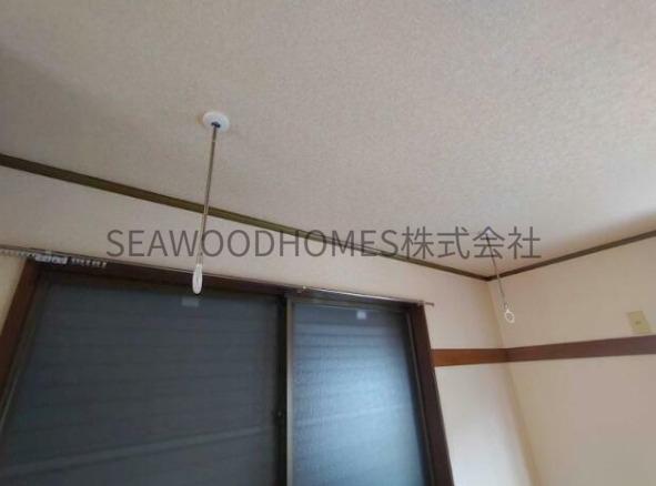 その他部屋・スペース　室内物干で雨の日の部屋干しも楽々◎