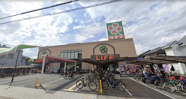 スーパー　ライフ住吉店（スーパー）まで470m
