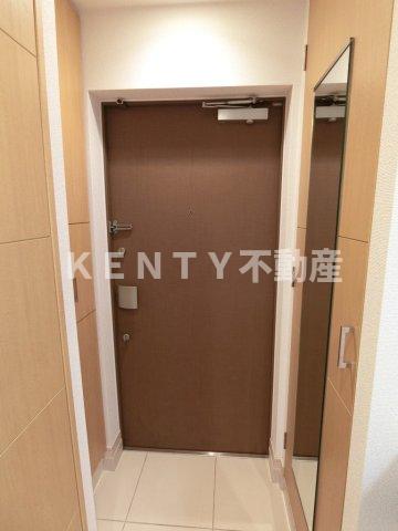 玄関　落ち着いた玄関です