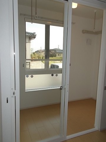 バルコニー　広々としたバルコニーです