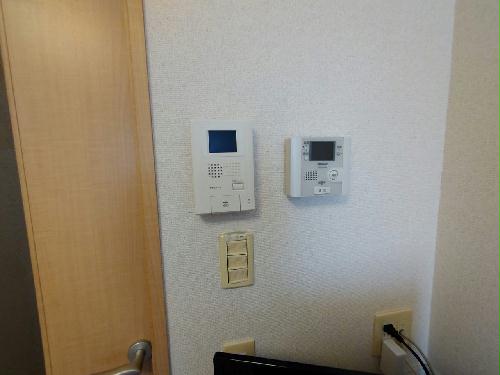 セキュリティ　モニターホン設置