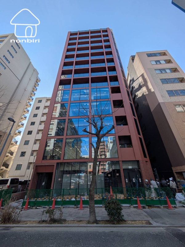 建物外観　新築の綺麗な建物です