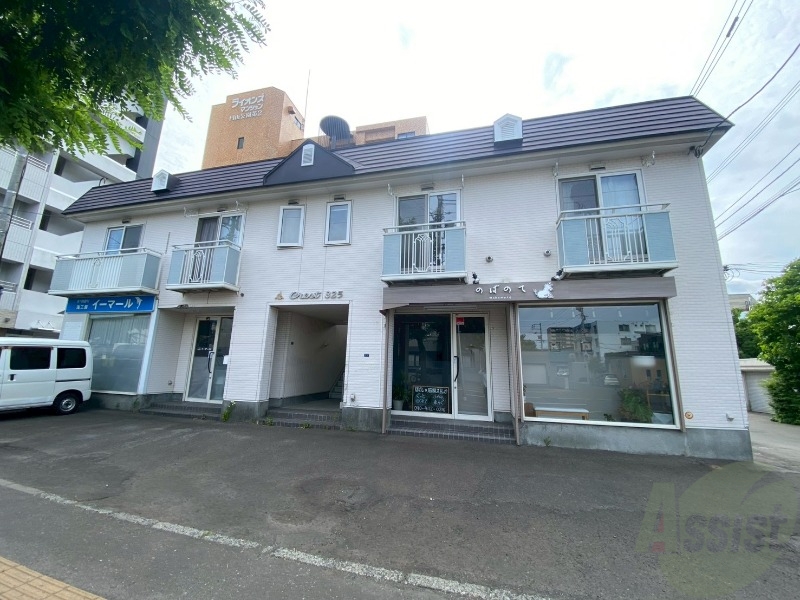 建物外観　札幌市中央区南３条「クレスト３２５」