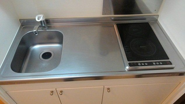 キッチン　設備・仕様は号室により異なる為、現況を優先致します。