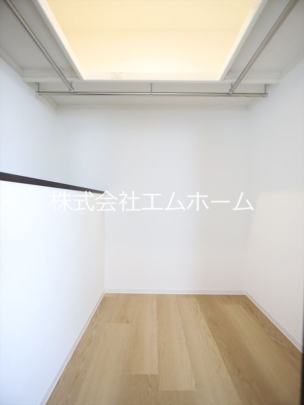 収納　北側洋室収納（ウォークインクローゼット）（充実してます）