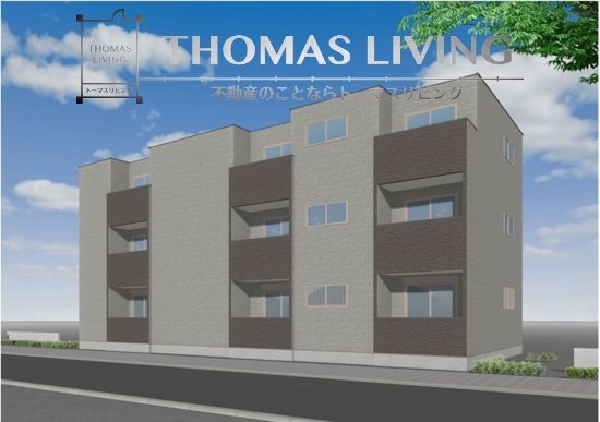 建物外観　完成予想図になります。
