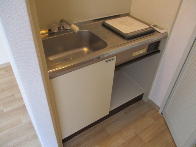 キッチン　1口コンロ設置済みです