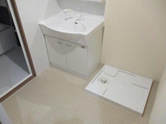 洗面設備　他号室のお写真です
