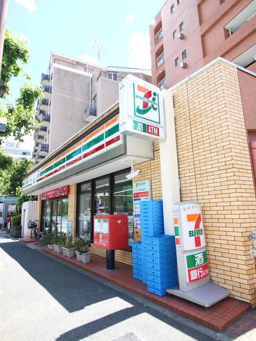 コンビニ　セブンイレブン若林陸橋店（コンビニ）まで435m