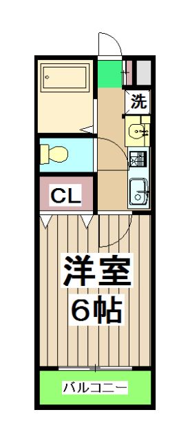 STRAIGHT oneの間取り写真