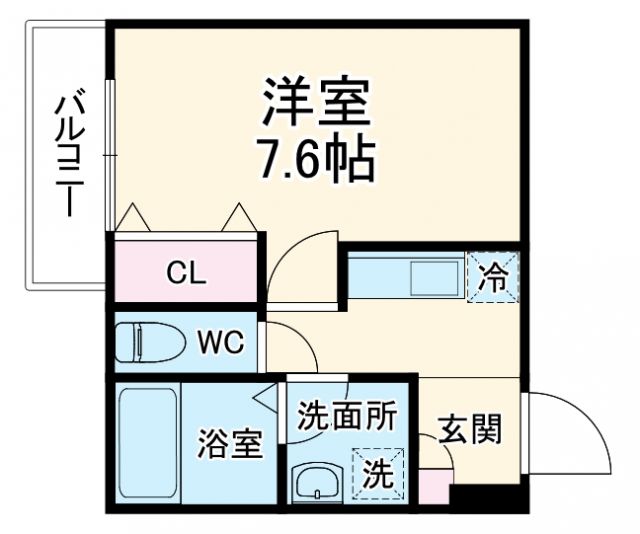 仮)ジーメゾン高座渋谷ブランシュの間取り写真