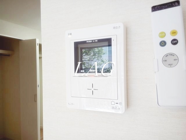 セキュリティ　モニター付インターホンです。