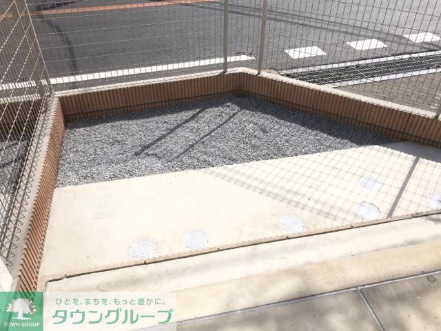 バルコニー　庭