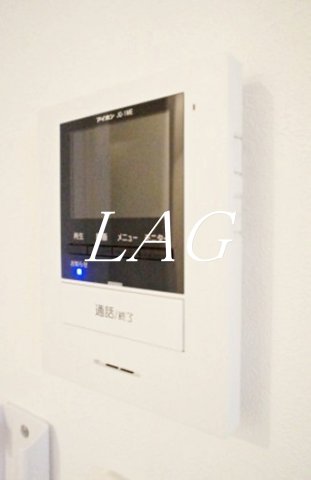 セキュリティ　モニター付きインターホンです。