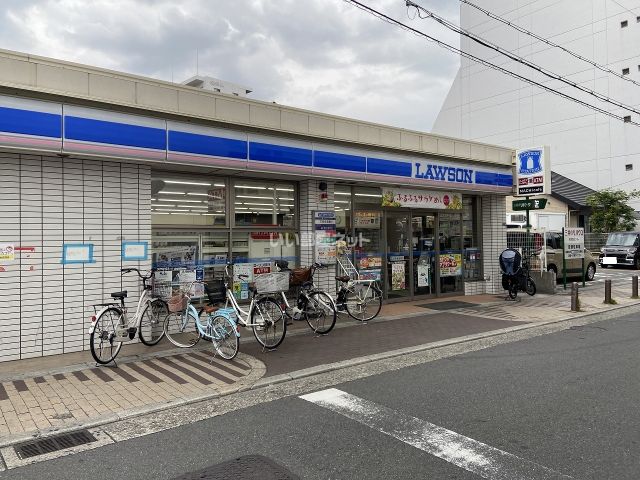 コンビニ　ローソン 近鉄布施駅北店（コンビニ）まで417m