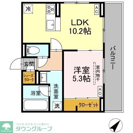 D Paina Namamugi IIIの間取り写真