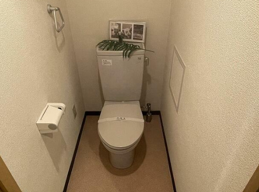 京王線 柴崎駅 徒歩14分 3階建 築26年のトイレ写真