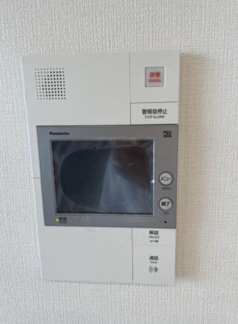 セキュリティ　☆モニター付きインターホン☆