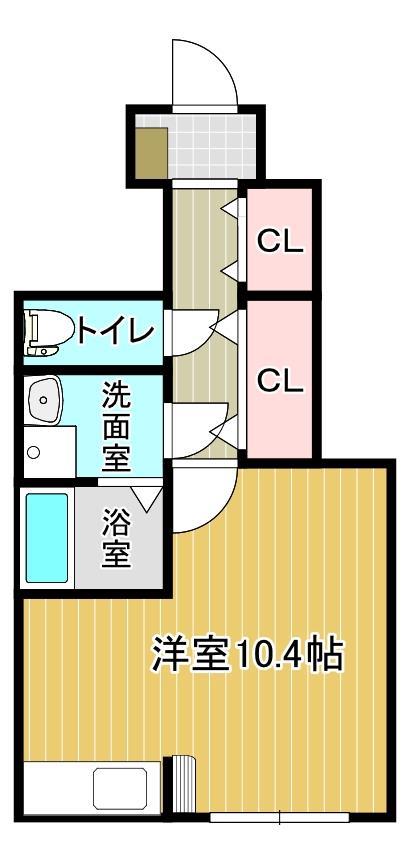 ＪＲ奥羽本線 羽前千歳駅 徒歩27分 3階建 築1年の間取り写真