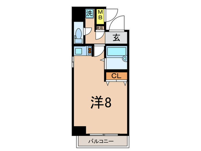 レジディア大井町の間取り写真