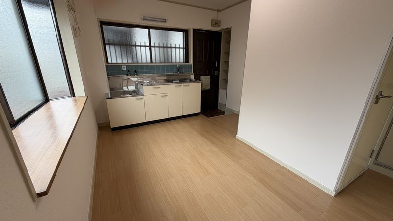 阪急宝塚線 庄内駅 徒歩9分 3階建 築41年のキッチン写真