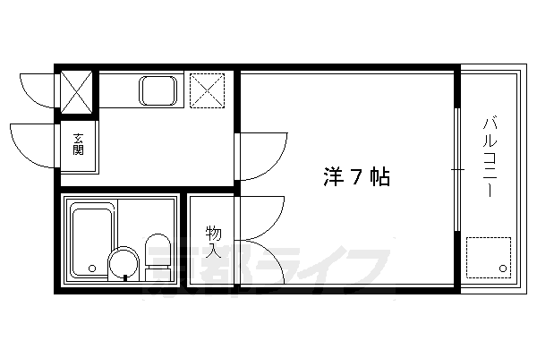 さくらマンションの間取り写真