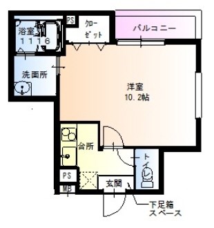 フジパレス西立花5番館の間取り写真