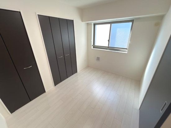 収納　洋室4.8帖のお部屋にクローゼット2カ所
