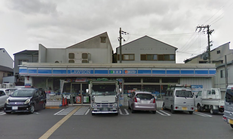 コンビニ　ローソン 新喜多一丁目店（コンビニ）まで411m