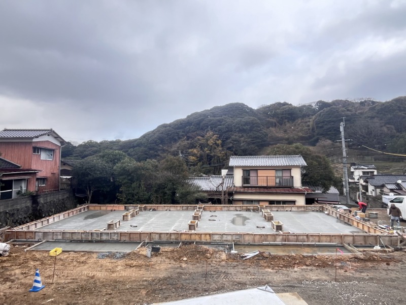 バス・シャワールーム　建設中