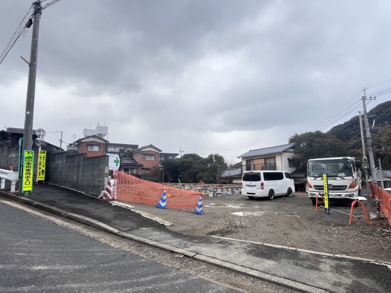 収納　建設中
