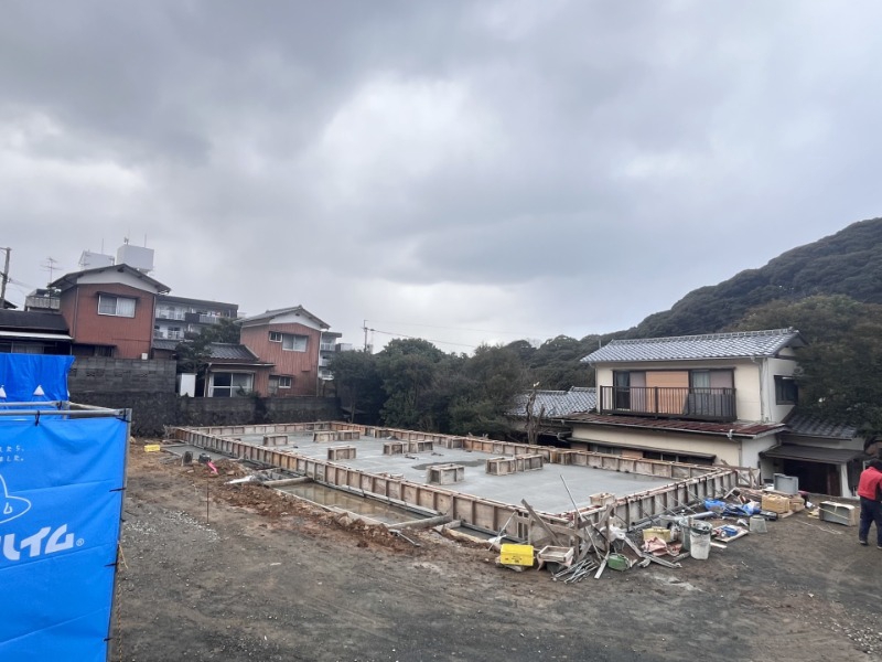 居室・リビング　建設中