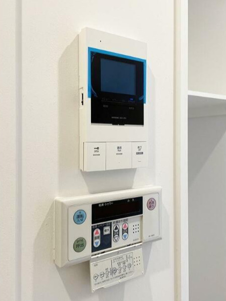 セキュリティ　モニター付きインターホンです