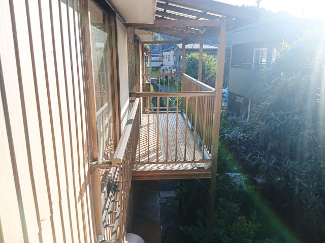 バルコニー　陽当り良好ベランダ