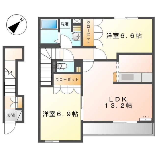 Villa・firenze A棟の間取り写真