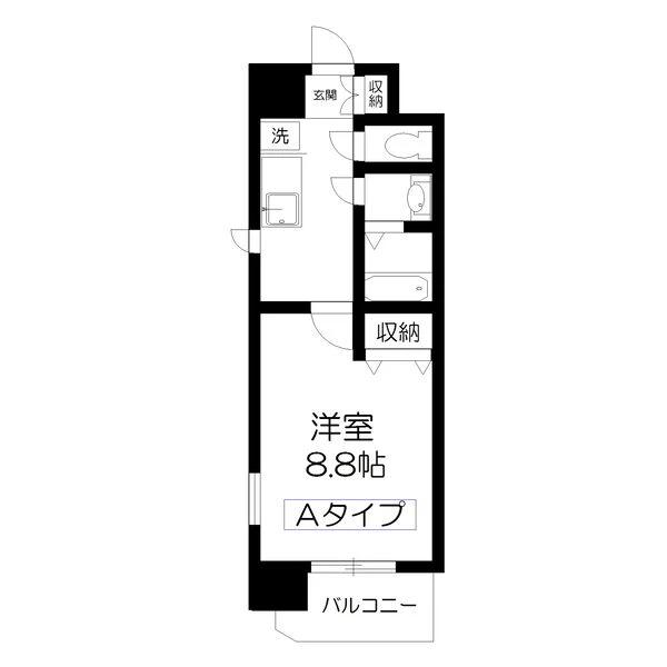 アーバンフラッツ長町の間取り写真
