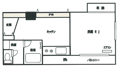 ホーヨー第二ビルの間取り