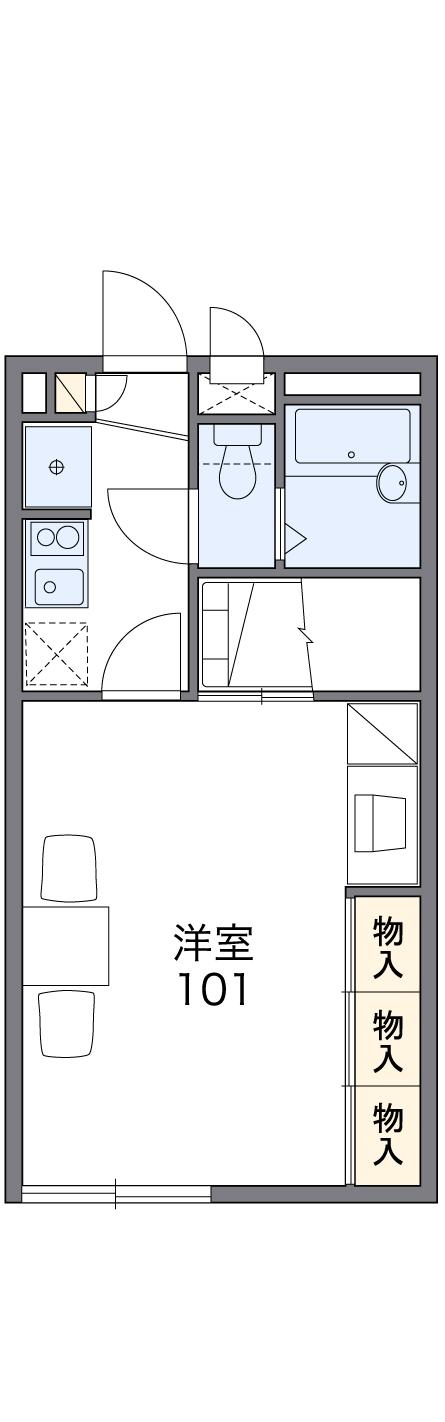 レオパレス慶の間取り