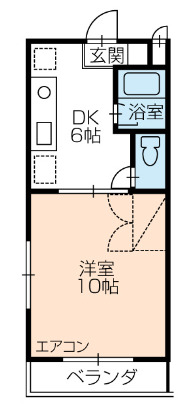 サニーヒル Iの間取り