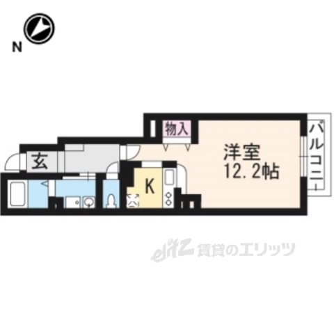 ソレイユカヤノの間取り