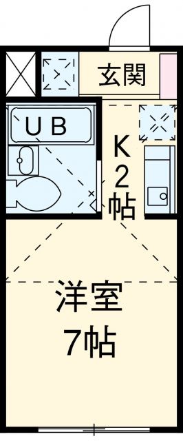 東京都文京区千駄木４（マンション）の賃貸物件の間取り