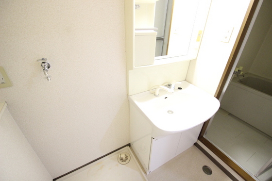 洗面設備　※別の号室のお部屋になります。