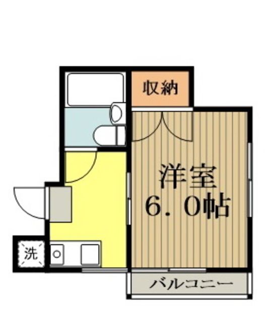 東京都国分寺市本町２（マンション）の賃貸物件の間取り