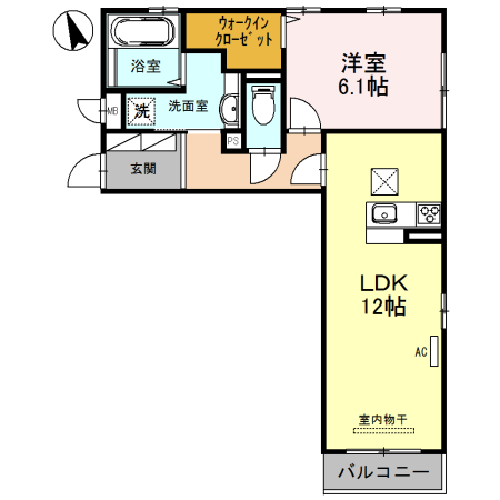 サニーホームズの間取り